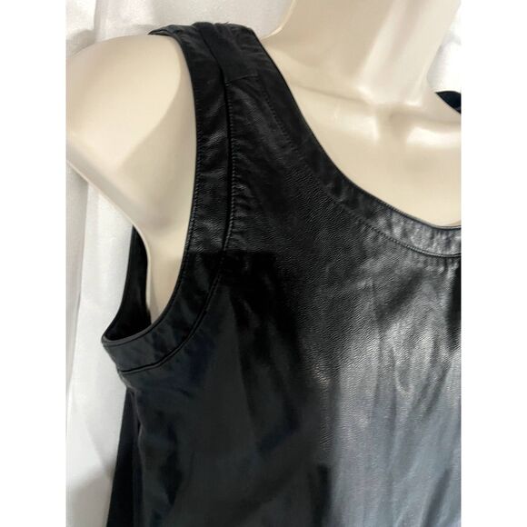 Fab Against Nudity Montreal S  vegan leather tank top - Picture 7 of 7